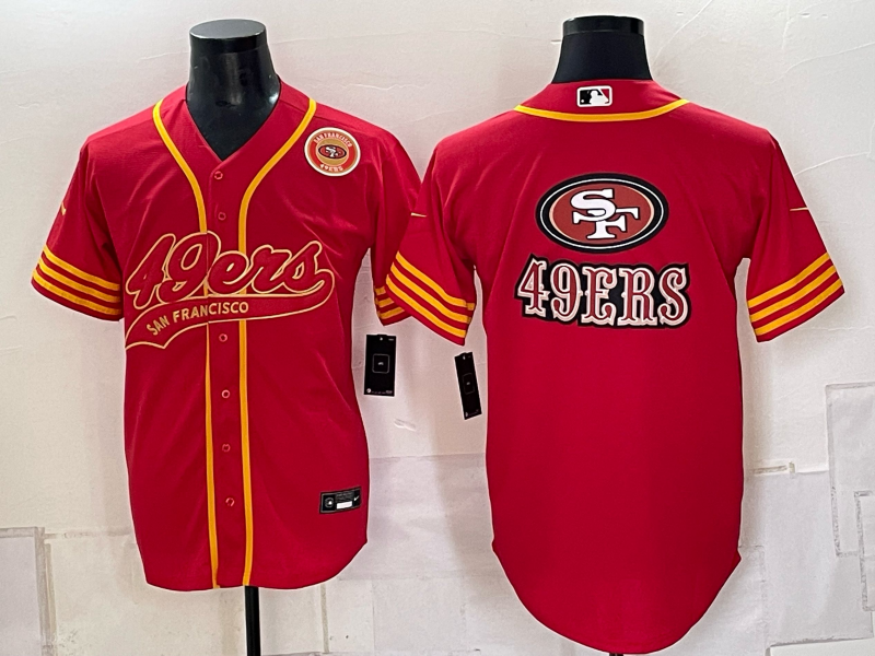 Men 2026 Nike San Francisco 49ers blank red NFL Jersey 09240018->san francisco 49ers->NFL Jersey